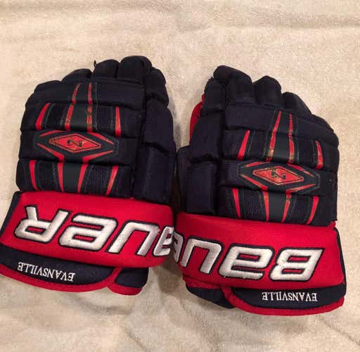 Pro Stock Used Bauer Nexus 4-rolls Navy/Red
