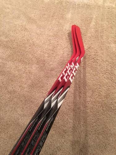 3 PACK Pro Stock CCM RBZ Superfast / LH / H50 / 100 flex / Grip
