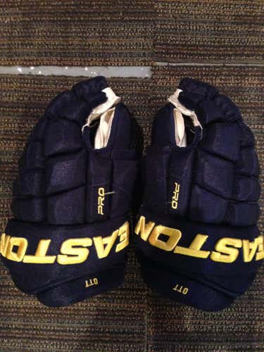 Pro Stock St. Louis Blues (Ott) Easton Pro Gloves Sr. 14"