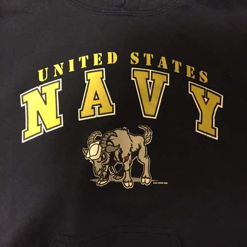 Navy Blue Men's Medium U.S. Navy Sweatshirt