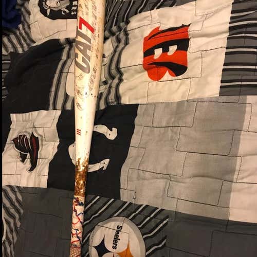 Marucci Cat 7 31/28 Used And Rawlings -3 Wood Bat 31/28 Bat Pack