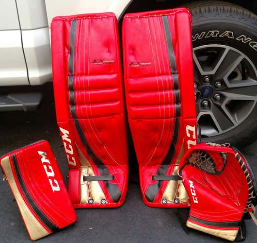 CCM EXTREME FLEX PRO OTTAWA GOALIE set 33+4