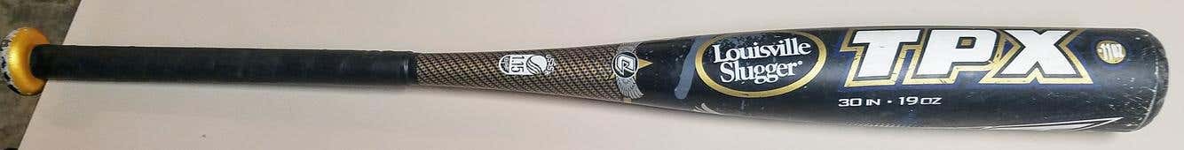 Baseball Bat, Louisville Slugger TPX Catalyst, SL12C, Composite, 2 5/8" Dia. 30 inch 19 oz. drop 11