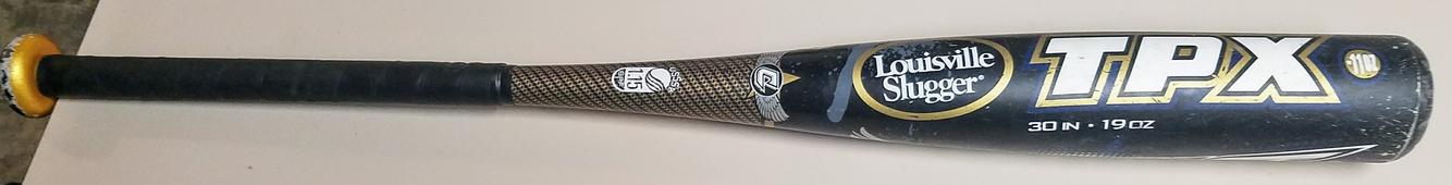 Baseball Bat, Louisville Slugger TPX Catalyst, SL12C, Composite, 2 5/8" Dia. 30 inch 19 oz. drop 11