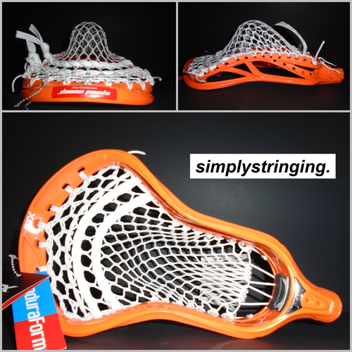 BRAND NEW Orange STX Surgeon 700 w/ G3 Mesh - Lacrosse Head