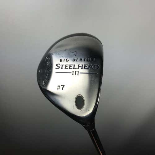 CALLAWAY BIG BERTHA STEELHEAD III 7 WOOD
