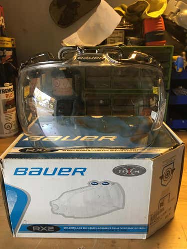 Bauer x100 visor with replacement lenses