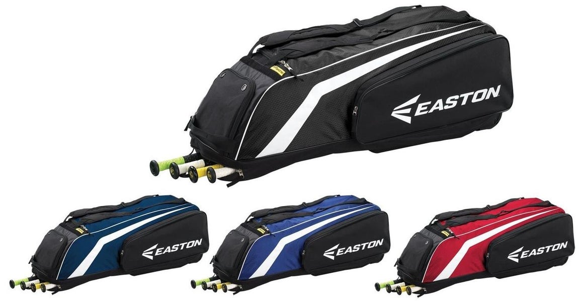 Easton Stealth Core Team Medium Capacity Wheeled Bag - Black/White