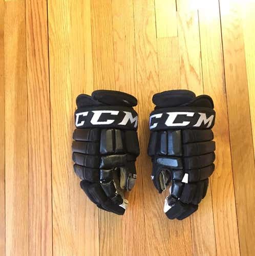 CCM Pro Stock Gloves Black 14"