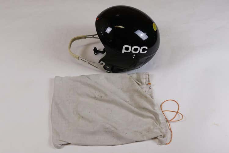 Large-XL Poc Skiing Helmet with chin Guard- used