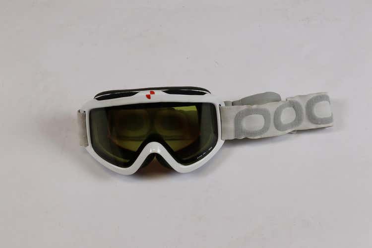White Poc Goggles - Used
