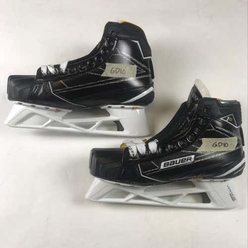 New Bauer 1S Goalie Skate 8.5 EE GD10 and helmet BUNDLE
