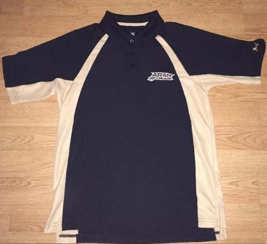 Under Armour Men’s Army West Point Polo Golf Shirt Sz Medium