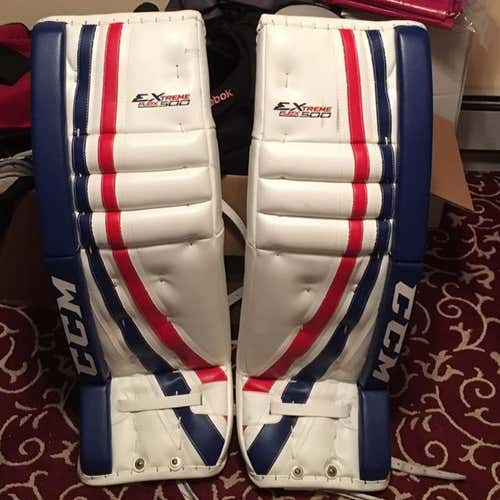 Ccm Extreme Flex 500 34+1 White Red Blue Like New