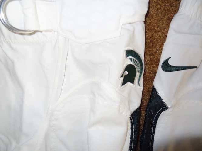Michigan State Team Issued Football Pants - NIKE