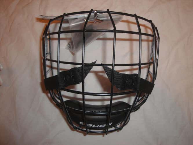 BAUER PROFILE II OREO CAGE WHITE BLACK LARGE NEW IN BAG ITECH