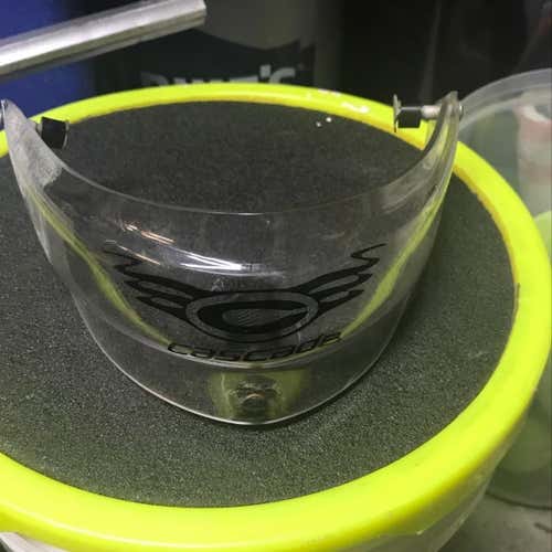 Clear Cascade Goalie Throat With Hardware