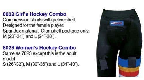 Women's Pro Guard Hockey Combo Cup Short Garter