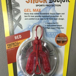Shock Doctor Gel Max Mouthguard Strapped Youth