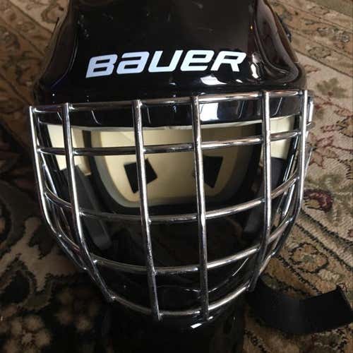 Baurer Black Goalie Helmet