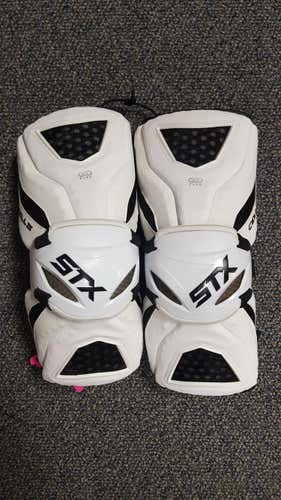 Brand New STX Cell 3 Arm Guards - Extra Large - White