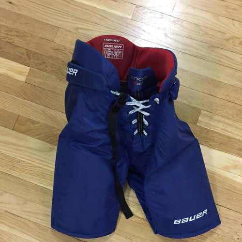 New Bauer Vapor X80 XL Junior Blue Pants