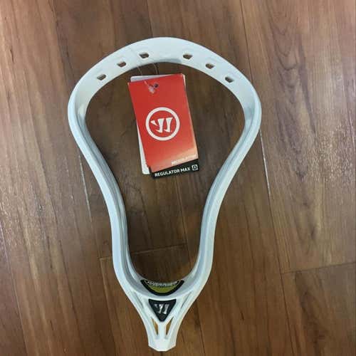 Brand New w/ Tags: Warrior Regulator Max X Unstrung Head
