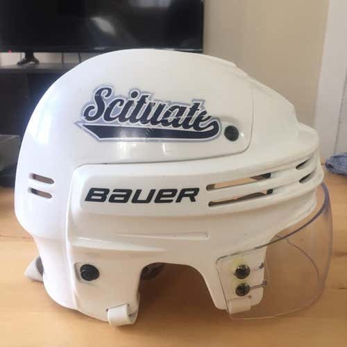 Bauer 4500 Helmet. Scituate Decals And A Brand New Tour Visor
