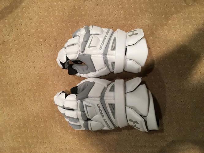 Under Armour Engage goalie gloves - used once