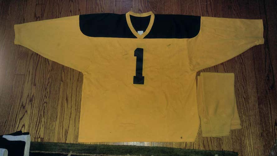 Yellow Hockey Practice Jersey