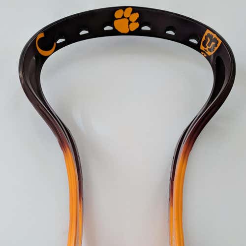 Clemson Custom Dyed Warrior Swarm Lacrosse Head