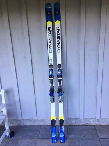 2015 Dynastar FIS Course World Cup Super G Skis - 205 cm 40M radius w/ Look PX 15 Bindings