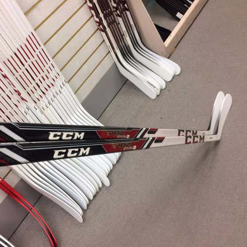 (2-Pack) New CCM RBZ Stage 2 LH-110-H11A Pro Stock Grip Hockey Sticks