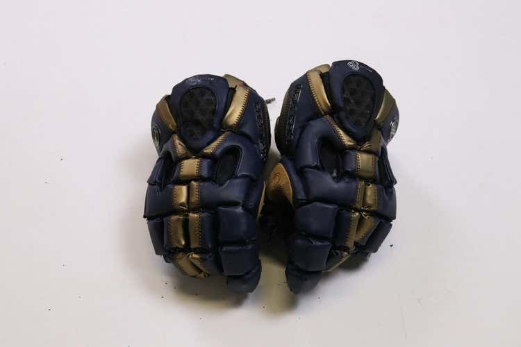 Game Worn Notre Dame Maverik Romes Lacrosse Gloves