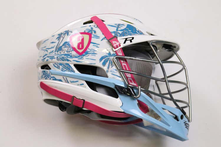 New - Cascade R Adrenaline Tropics Lacrosse Helmet - NO TRADES
