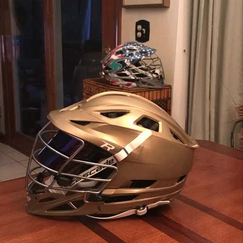 Blue Iridium Shoc Visor