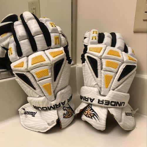 Team Issued Towson Gloves White