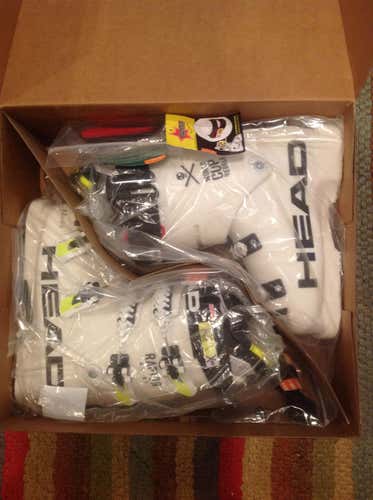 2018 Head Raptor B3 RD race boots, Size 24.5, Brand New