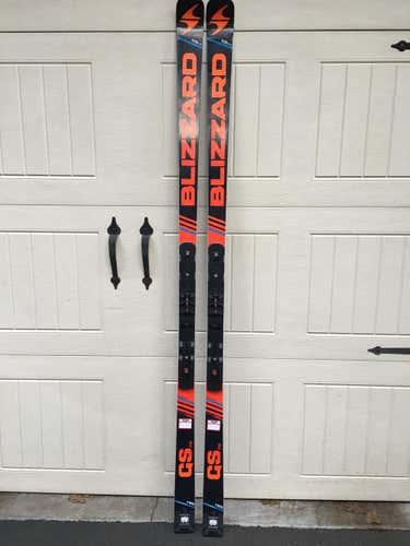 Blizzard GS  World Cup skis with Marker Plates