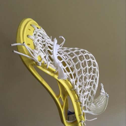 *Rare* Yellow Warrior Evo X strung w/ StringKing Semi Hard