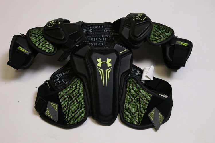 Brand New Kids Medium - Under Armour Command Pro Shoulder Pads - Lacrosse