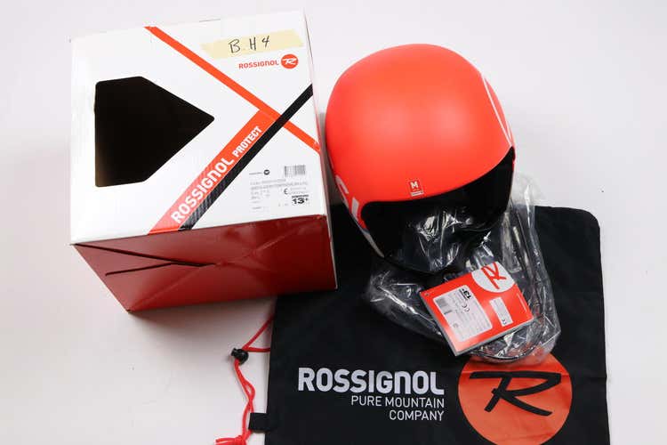 NEW - Rossignol Hero 9 Blaze with chin guard - Medium 57-59 B.H4