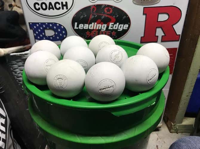 Used Lacrosse Balls In Good Shape 10 Total