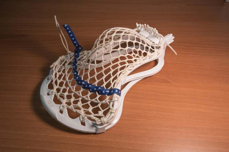 STX Duel (White, Lightly used) w/ Stringking 3S