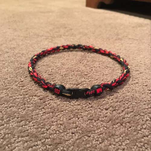 Phiten Fireball Necklace-Only Worn Once-18 Inch