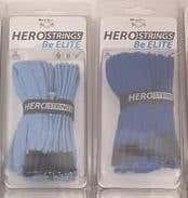 2 packs of hero strings - Carolina and royal