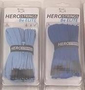 2 packs of hero strings - Carolina and royal