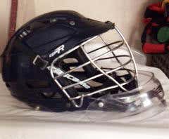 Used - Dark Navy Cascade CPX-R Helmet with throat guard