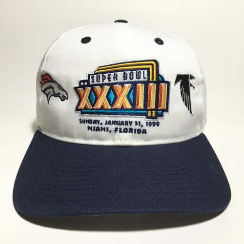 Vintage Super Bowl 33 XXXIII Broncos Vs Falcons 1998