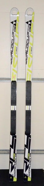 2013 Fischer RC4 GS WC Giant Slalom w/Fischer Race plates Size-190cm R-27Meters